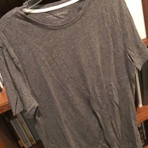 Grey Pima Performance Stretch Tee